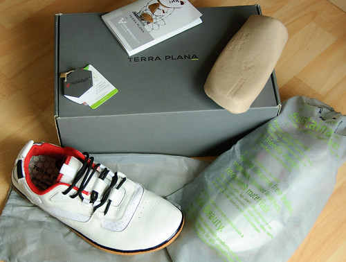 The Contents of a Terra Plana Aqua shoe box