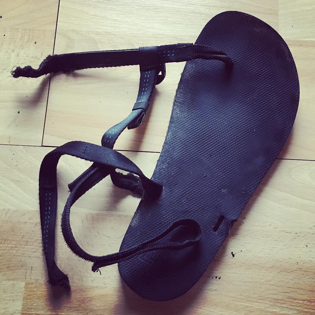 Luna Sandal Strap Failure