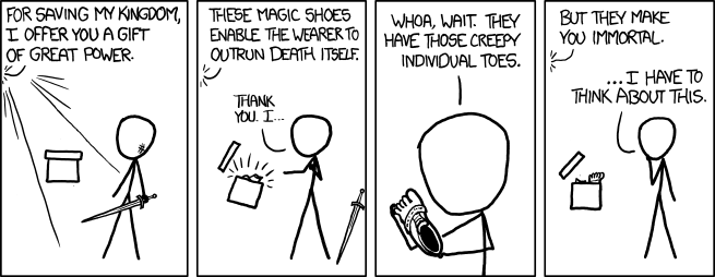xkcd: Outrun Death Itself